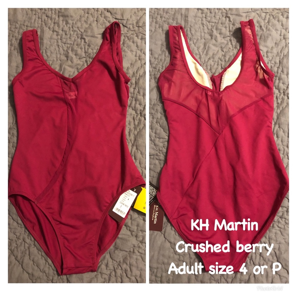 LH Martin Crushed Berry Leotard
